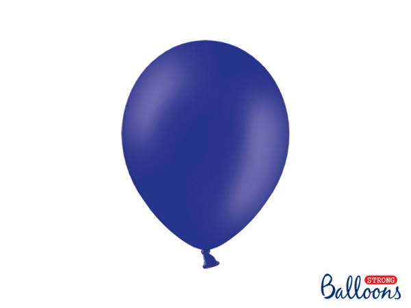 Balonek pastelový - Ø30 cm - modrá ( 100 ks / bal )