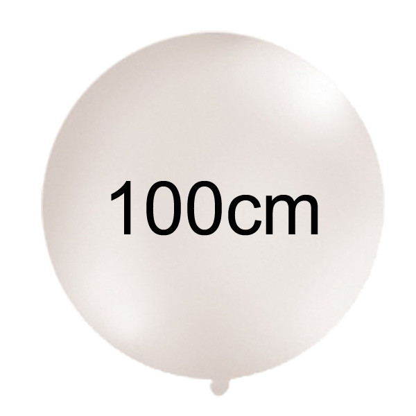 Superbalon METALIK - Ø100cm - perlová (1ks)