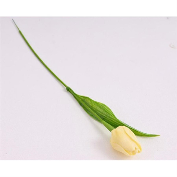 Umělý tulipán krémový  MO-371309-26