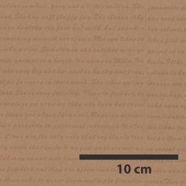 Kraftový papír 60 cm x 10 m, 50 g - Lines II. (1 ks)