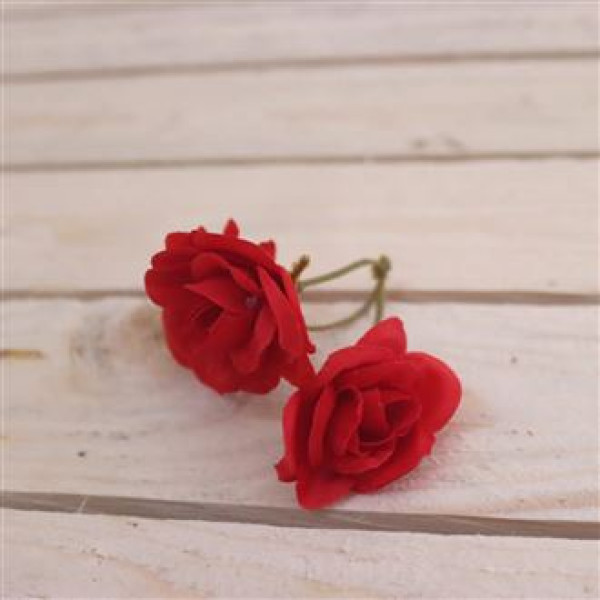 Květ růže, 24 ks červená  MO-371224-08
