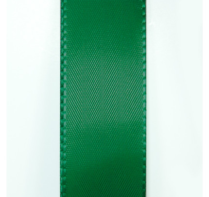 Taftová stuha - tmavě zelená (15 mm, 50 m/rol)
