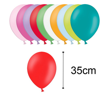 Balonky pastelové - Ø35 cm (100ks/bal)