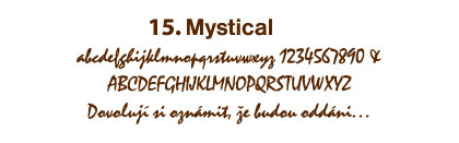 15. Mystical